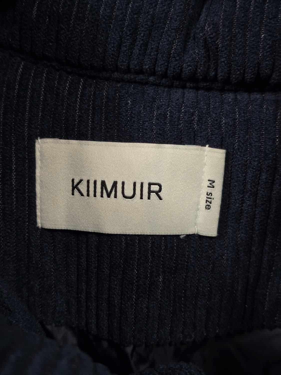 Kiimuir 키뮤어 헤링턴 코듀로이 패딩 네이비 M 상품이미지5