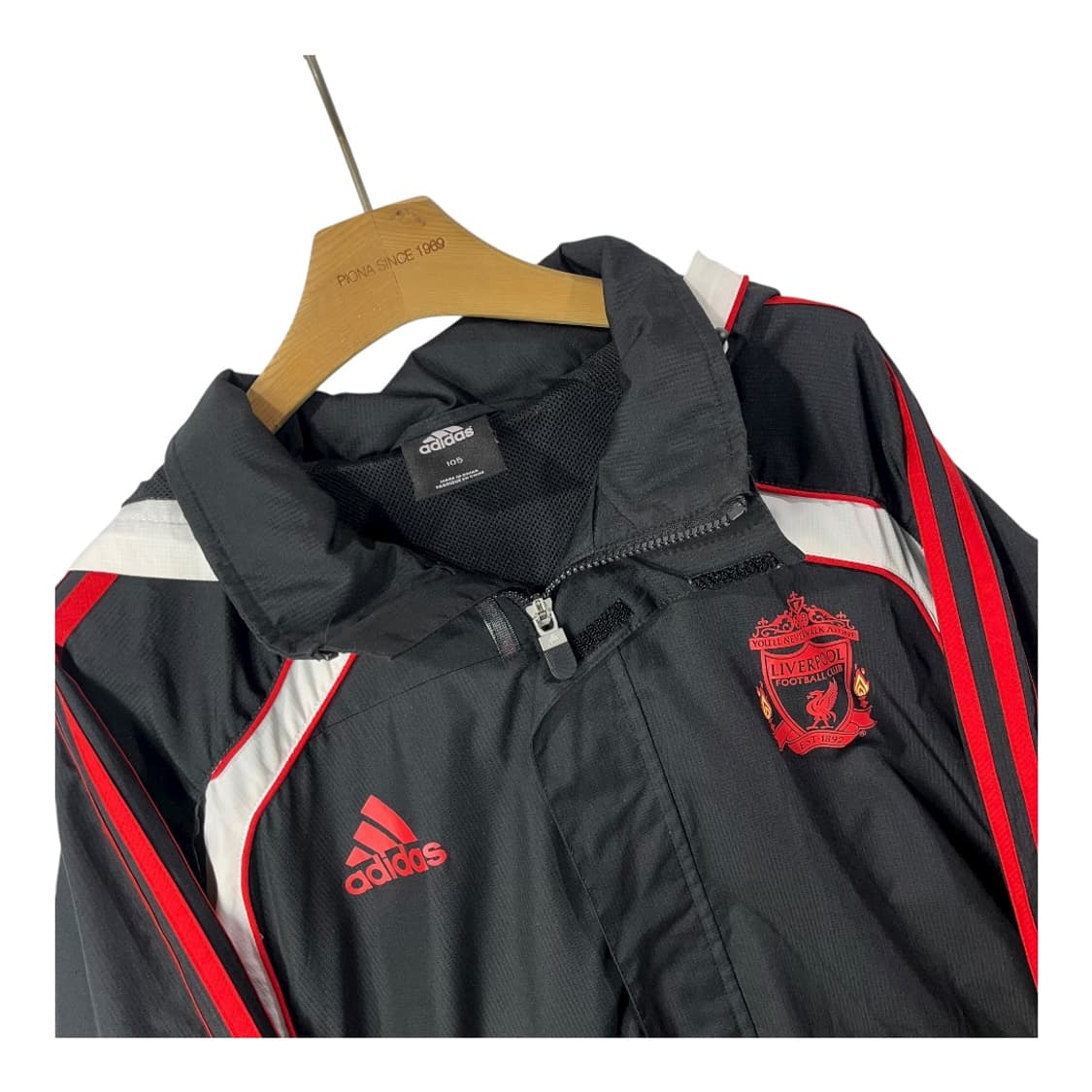 [Adidas] 아디다스 리버풀 10-11 빅로고 스탠다드 후디 바람막이 상품이미지3