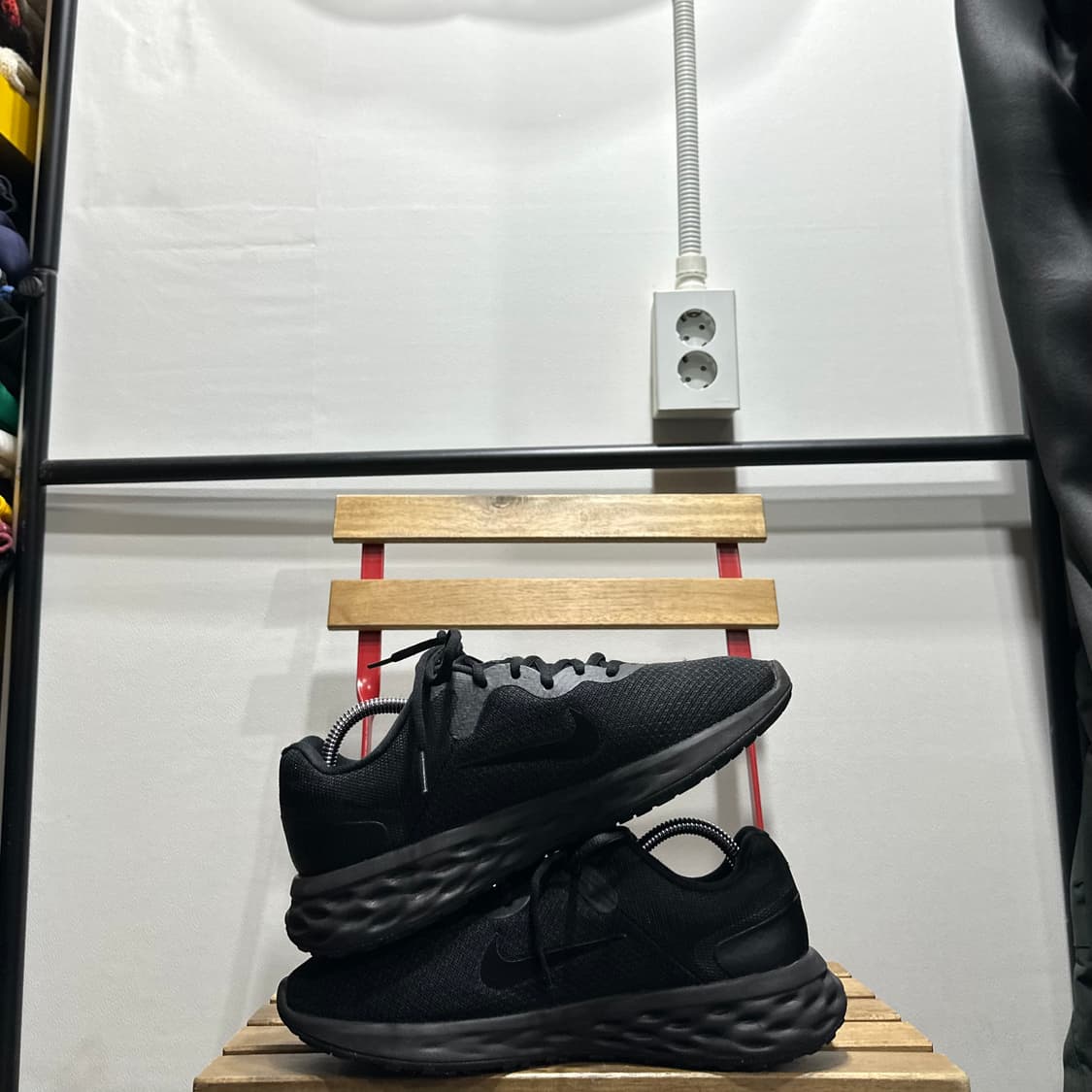 270) 나이키 운동화 남성 남자 신발 레볼루션 블랙 남성 런닝화 상품이미지7