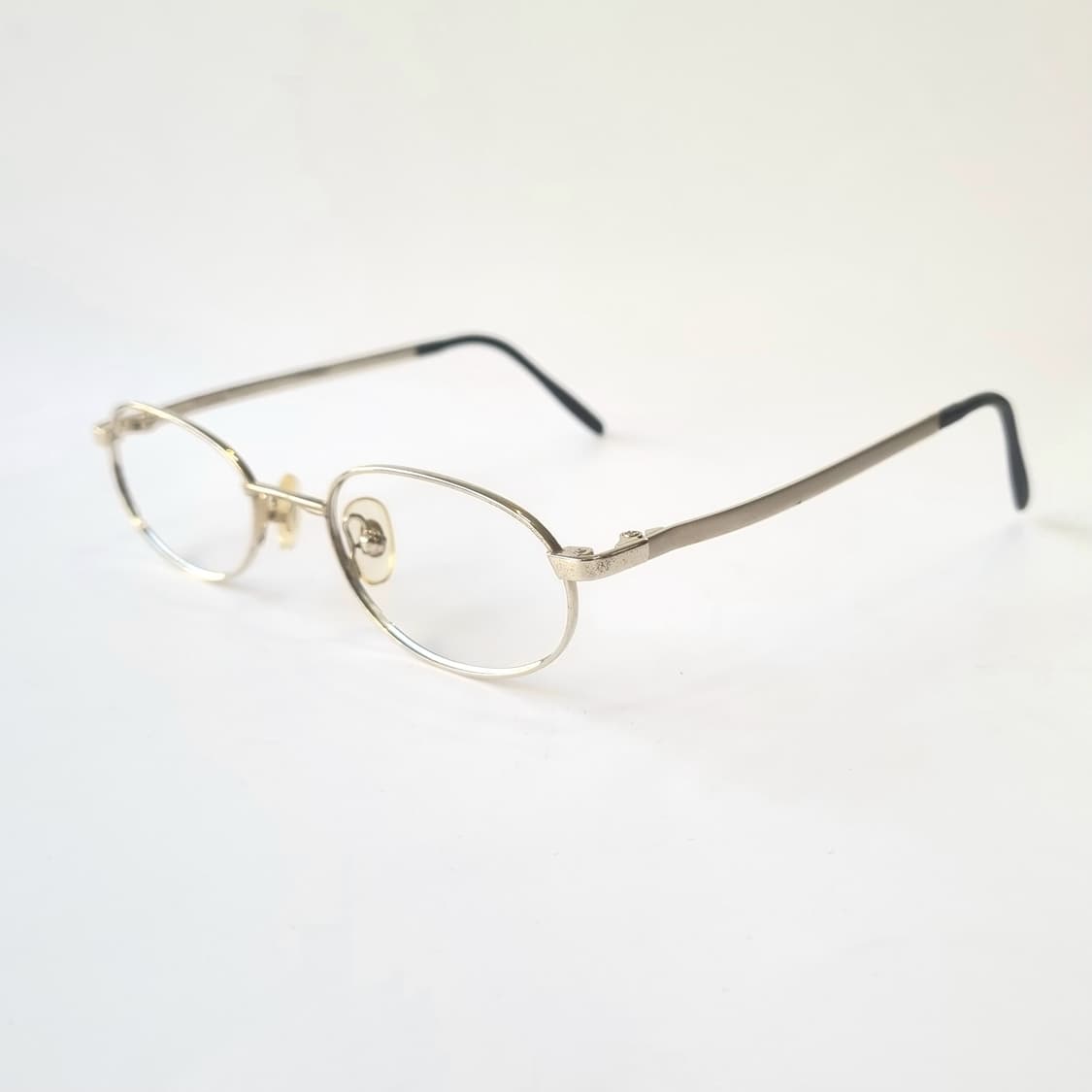 레트로 골드 타원형 안경테 385 상품이미지3