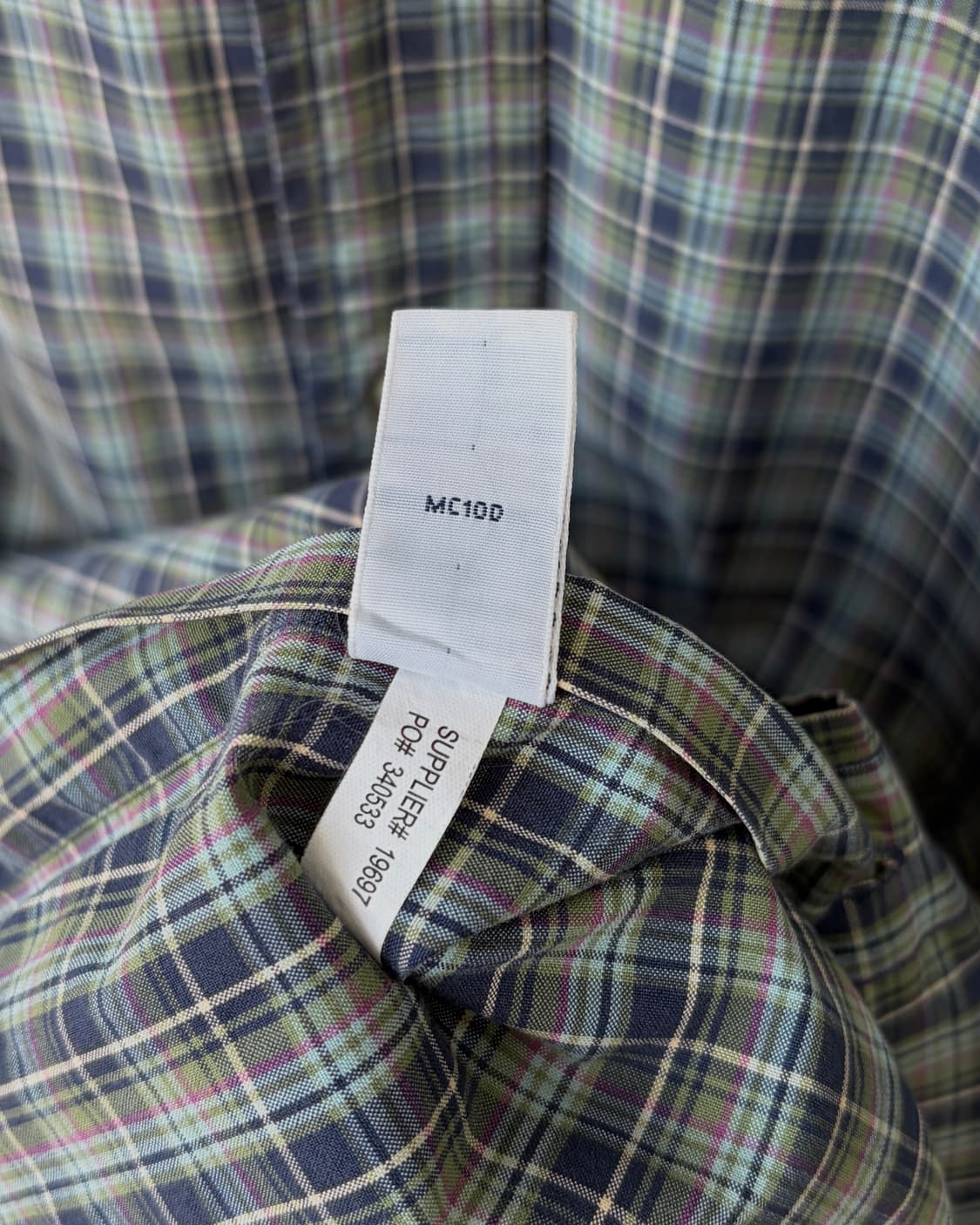 [M]폴로 랄프로렌 클래식핏 옥스포드 체크 셔츠 상품이미지8