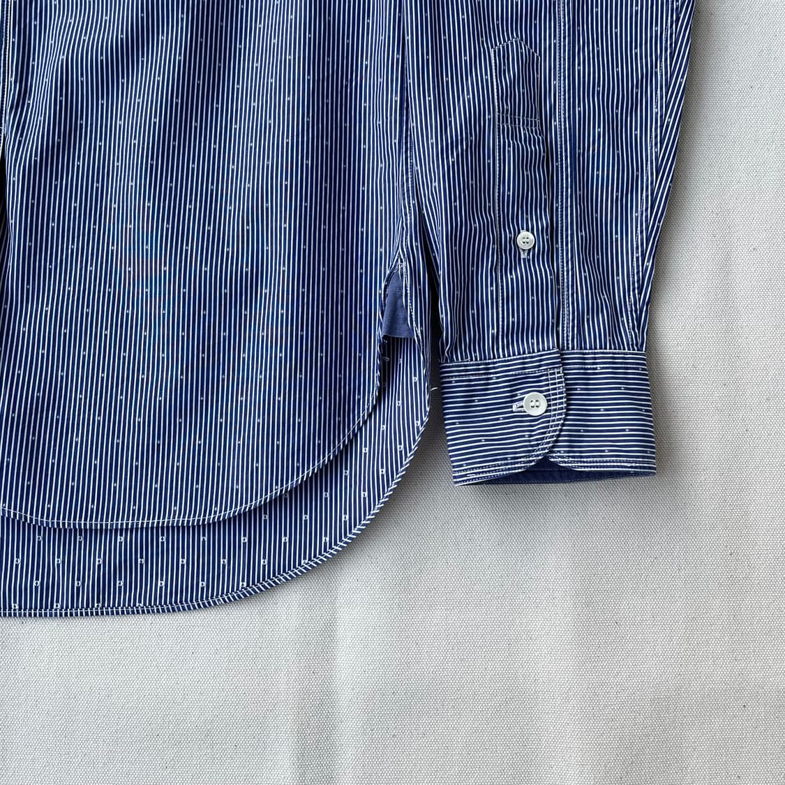 준야 와타나베 맨 자카드 스트라이프 셔츠 상품이미지5