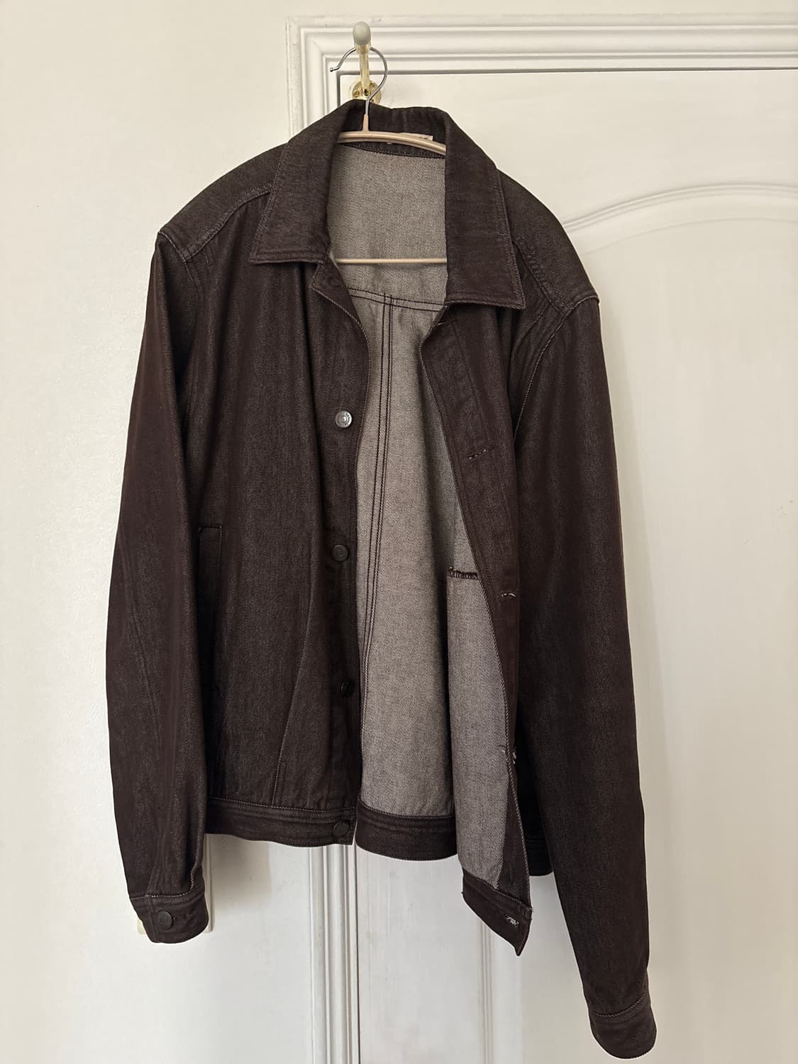 오라리 브라운 블루종 자켓 4사이즈 상품이미지1