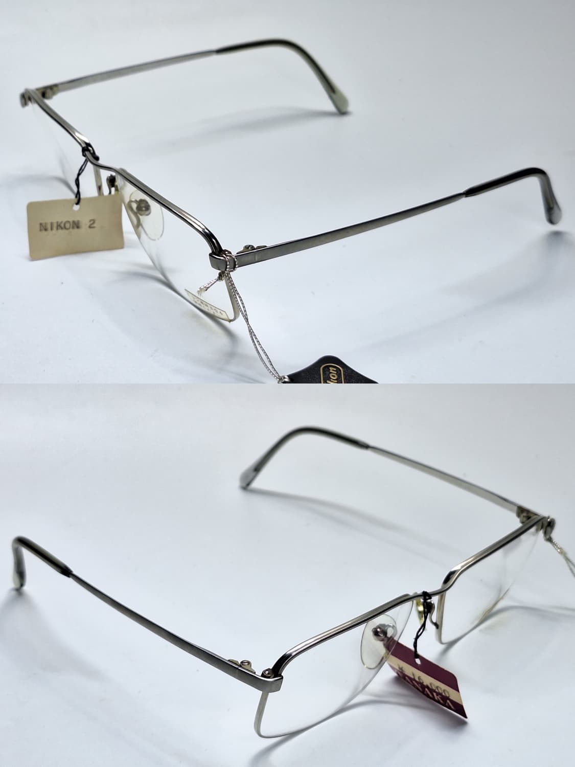 80s 일본제 빈티지 데드스톡 미사용/니콘 FB911 안경테 52mm  상품이미지5