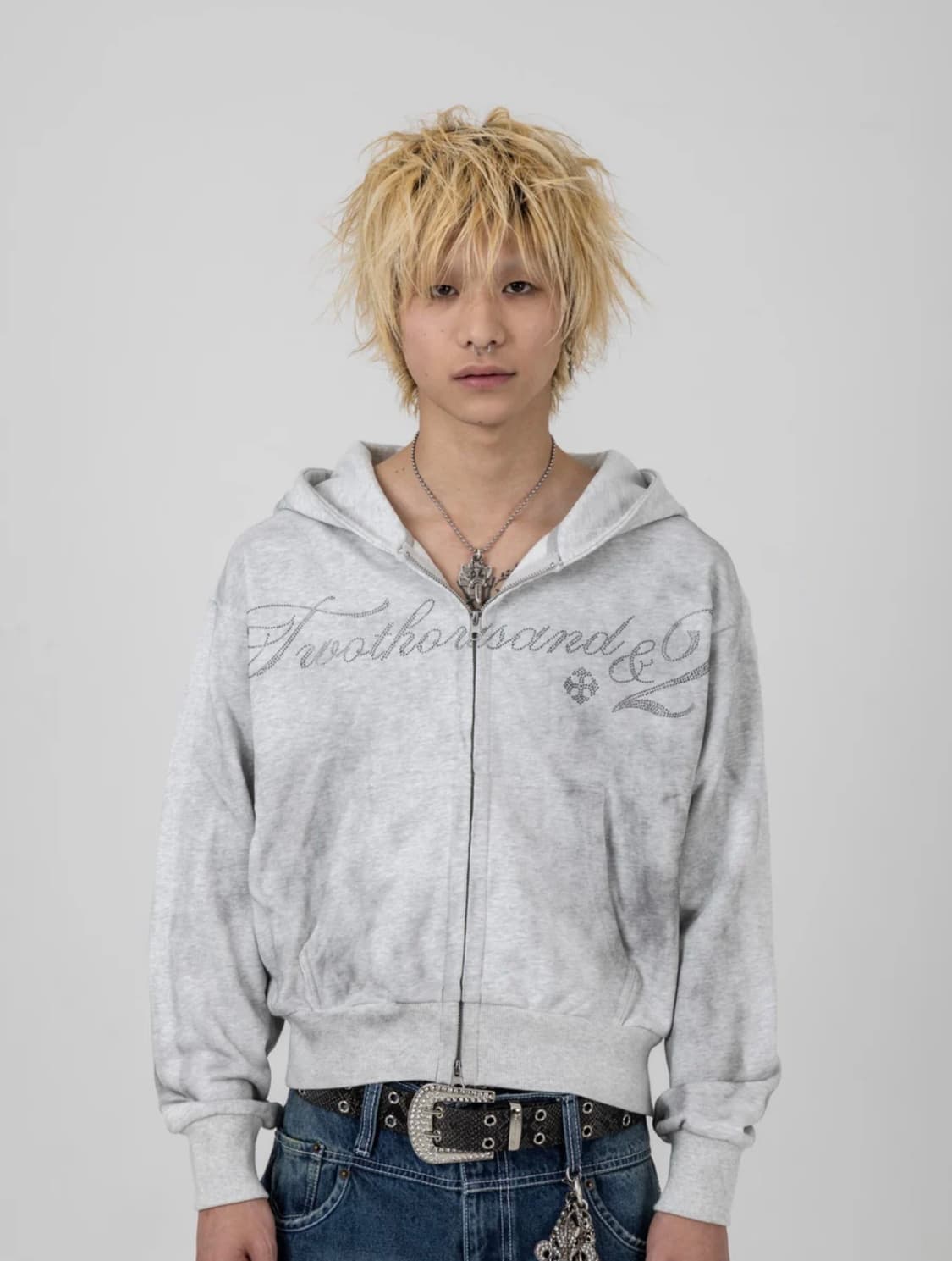 (2002)dirty zipper hoody 상품이미지1