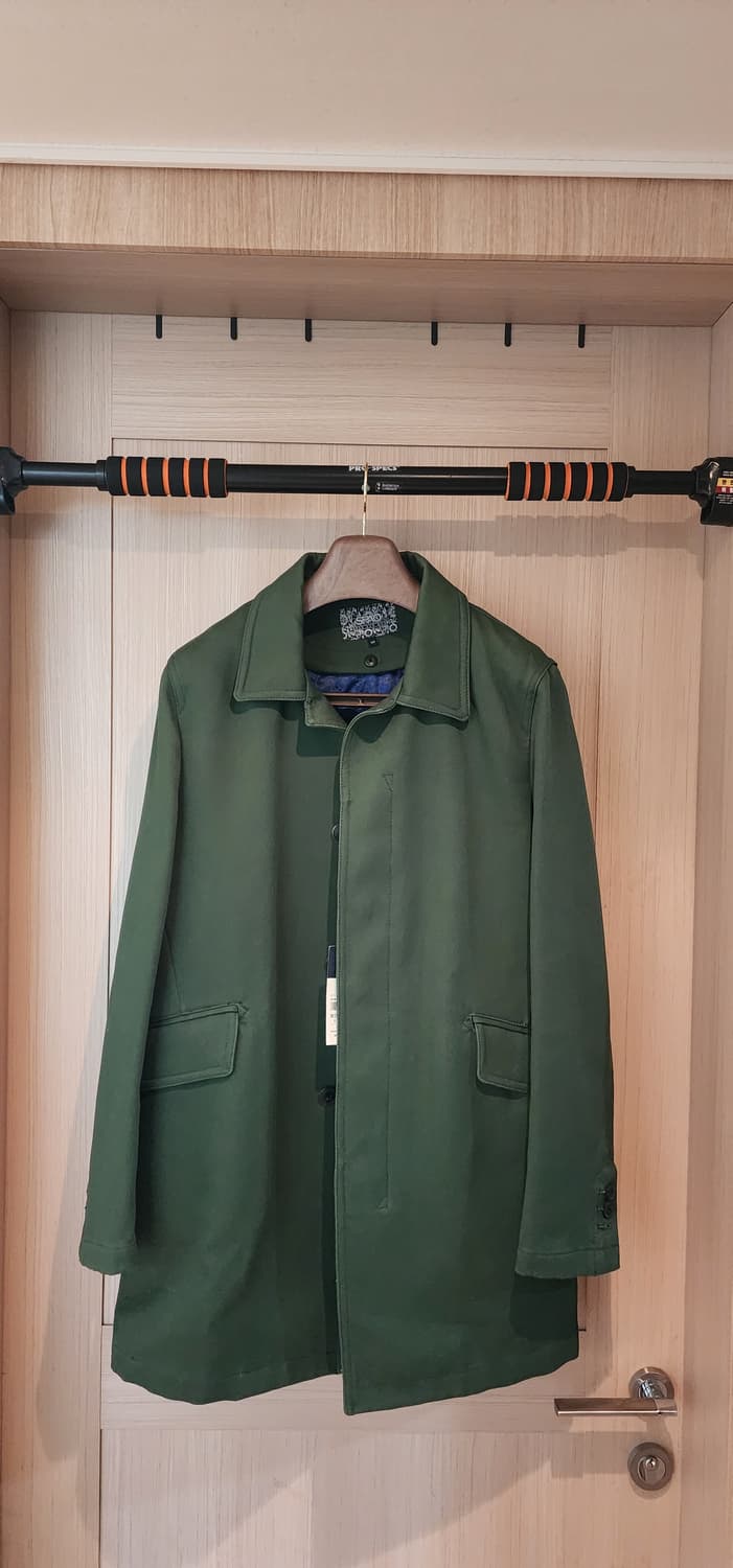 (새상품)스파오포맨 그린 맥코트 100 상품이미지1