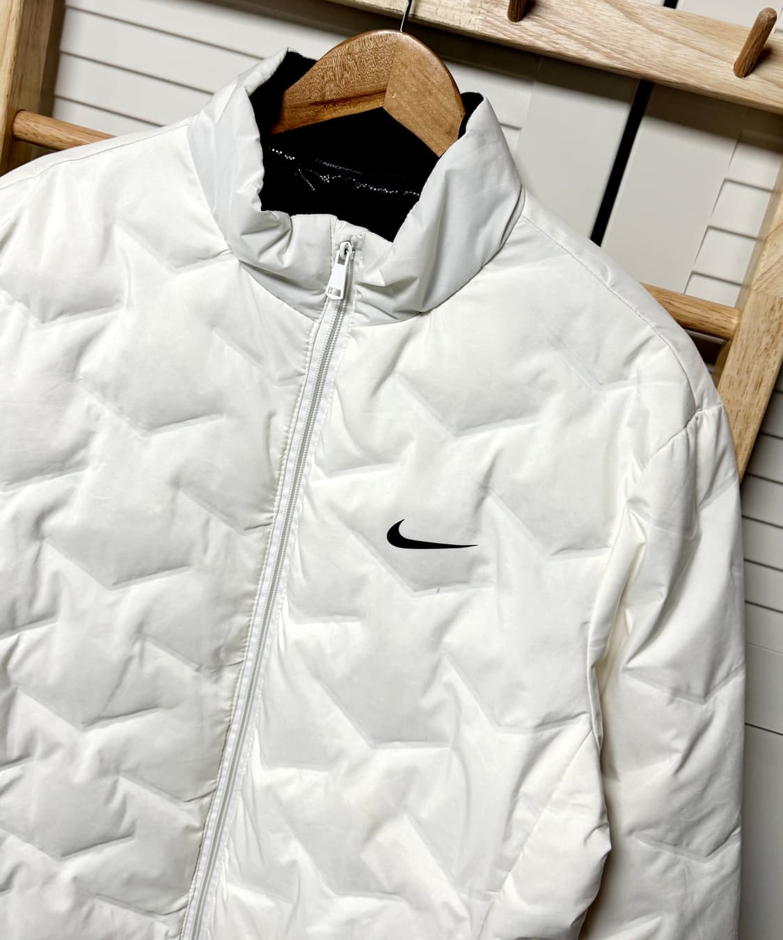 나이키 골프 경량 패딩 자켓 화이트 상품이미지2