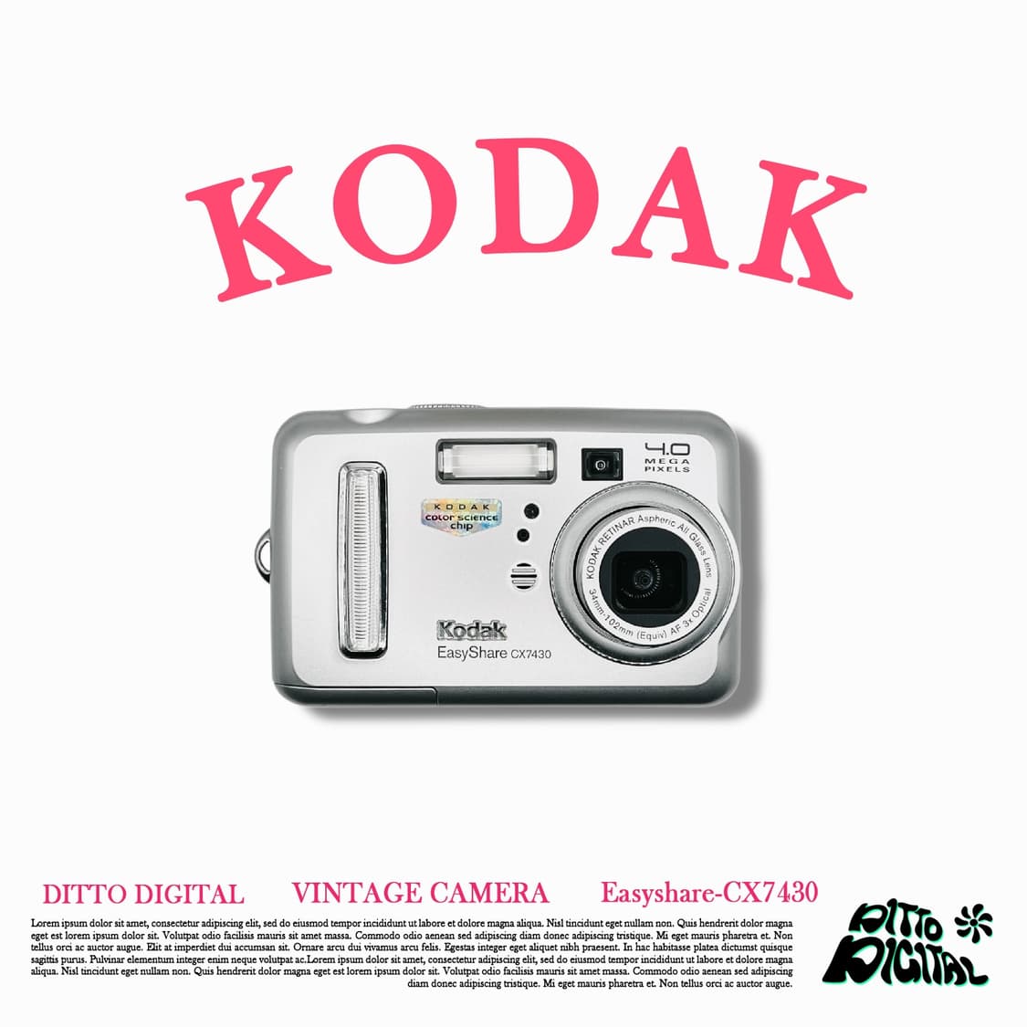 Kodak Easyshare CX7430디카 상품이미지1