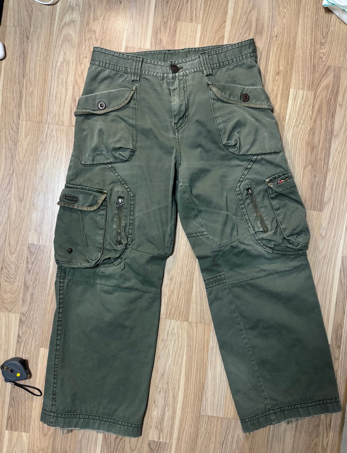 빈티지 카고 포켓 팬츠 상품이미지1