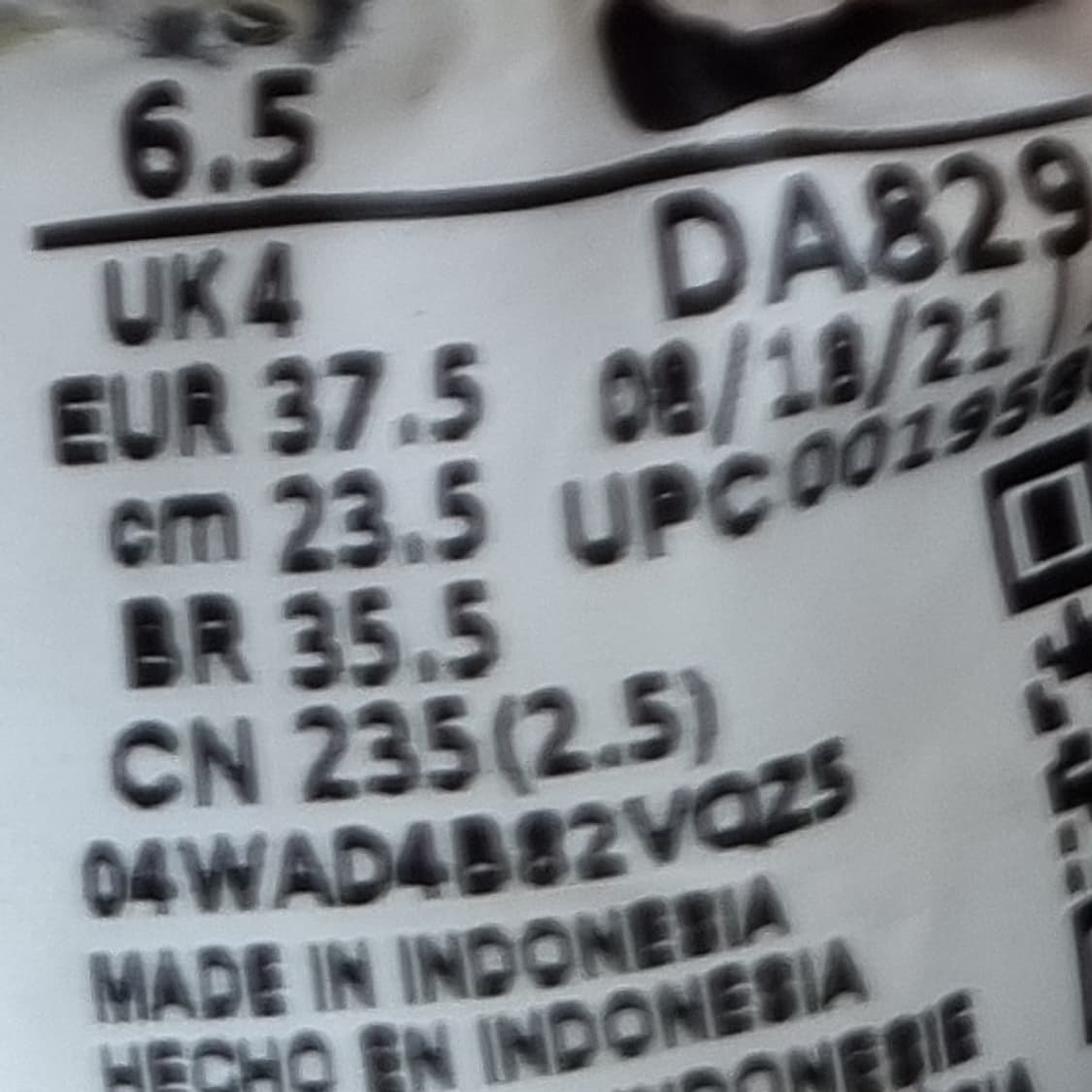 나이키 데이 브레이크 여성운동화235  상품이미지6