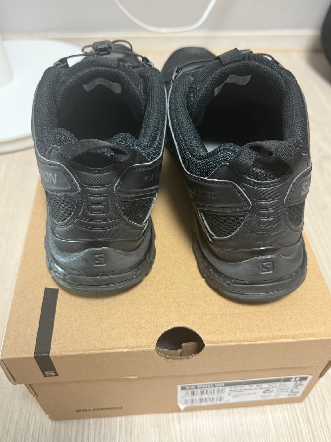 살로몬 xa pro 3D 블랙 270 상품이미지6