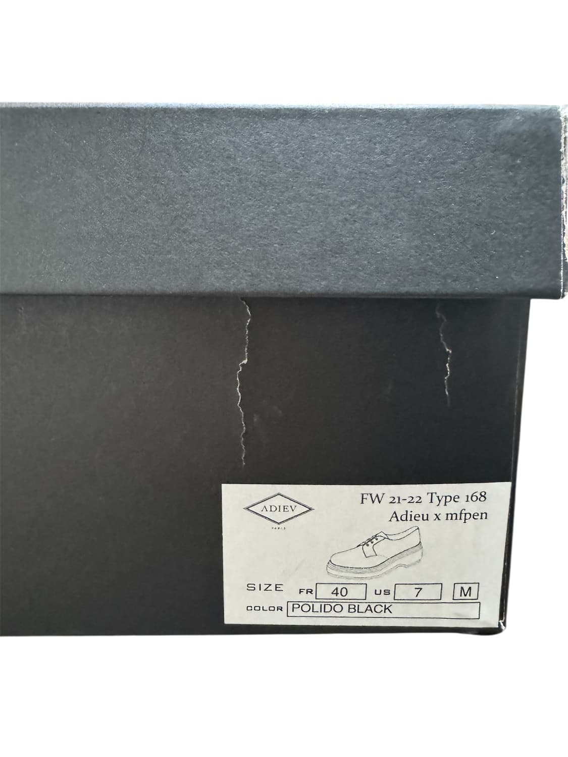 MFPEN x ADIEU PARIS TYPE 168 블랙 40 상품이미지9