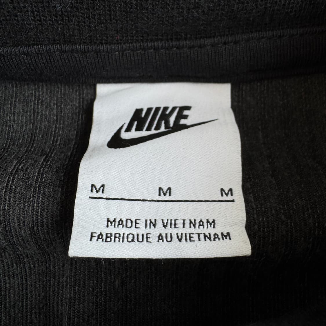 나이키 신형 NSW 벨루어 쿼터 집업 블랙 상품이미지4