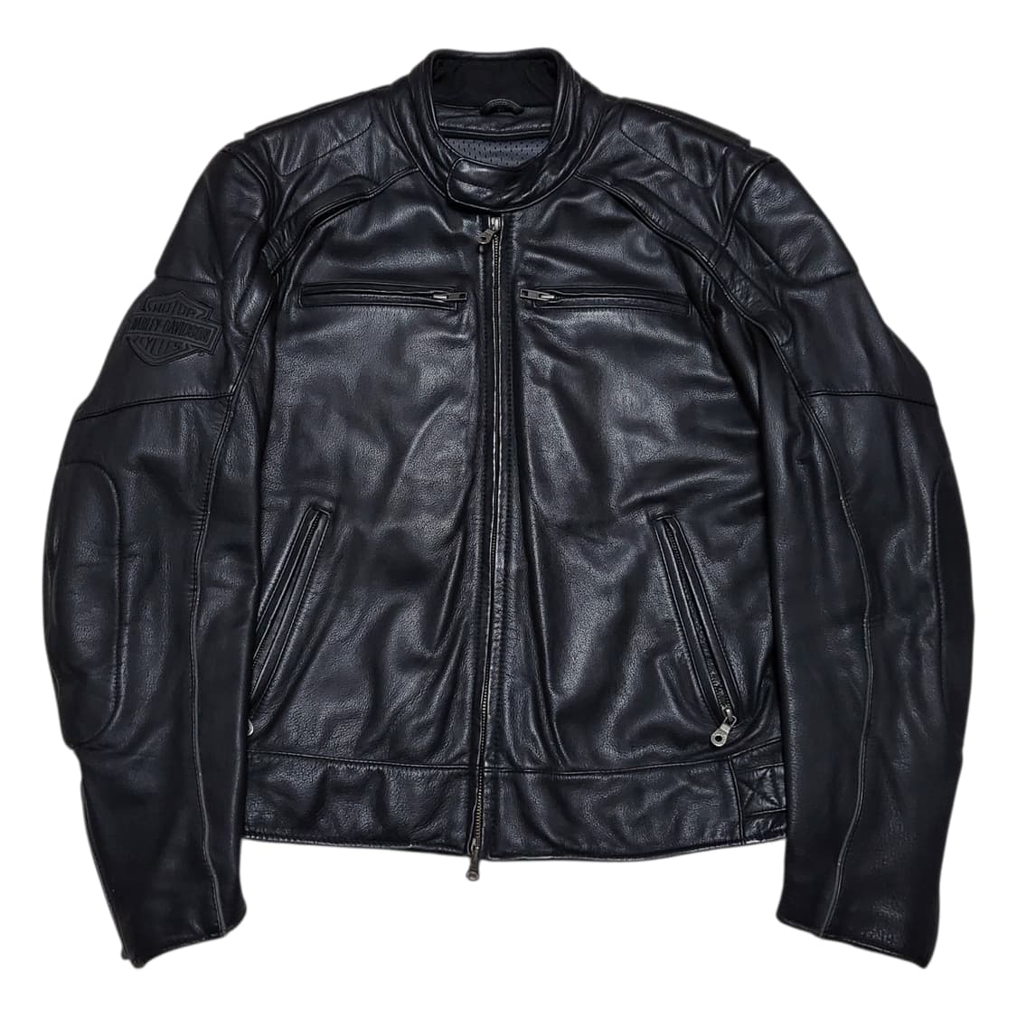 (m) 할리데이비슨 스컬 가죽자켓 할리데이비슨 라이더자켓 상품이미지3