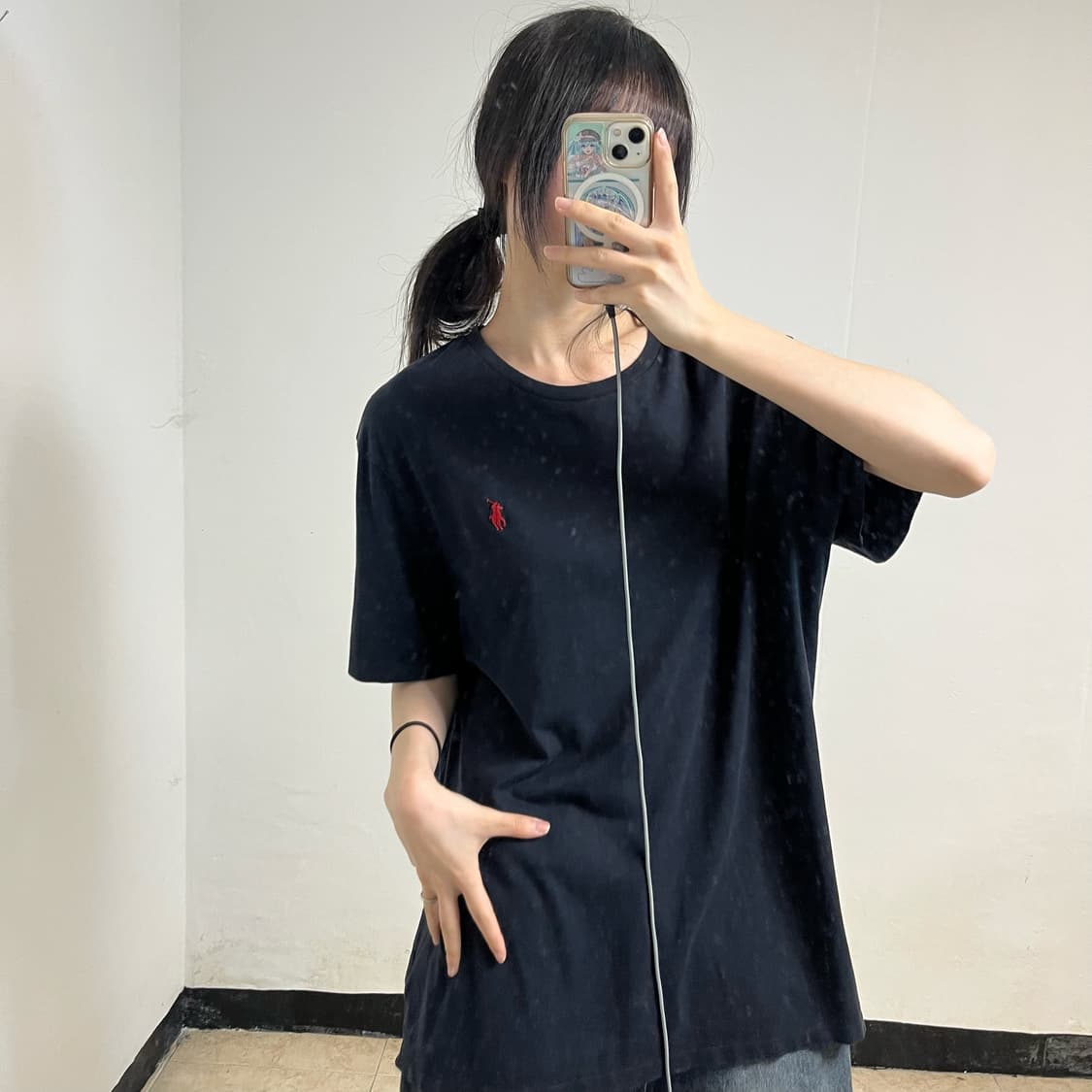 Polo Ralph Lauren Navy T-Shirt 상품이미지2