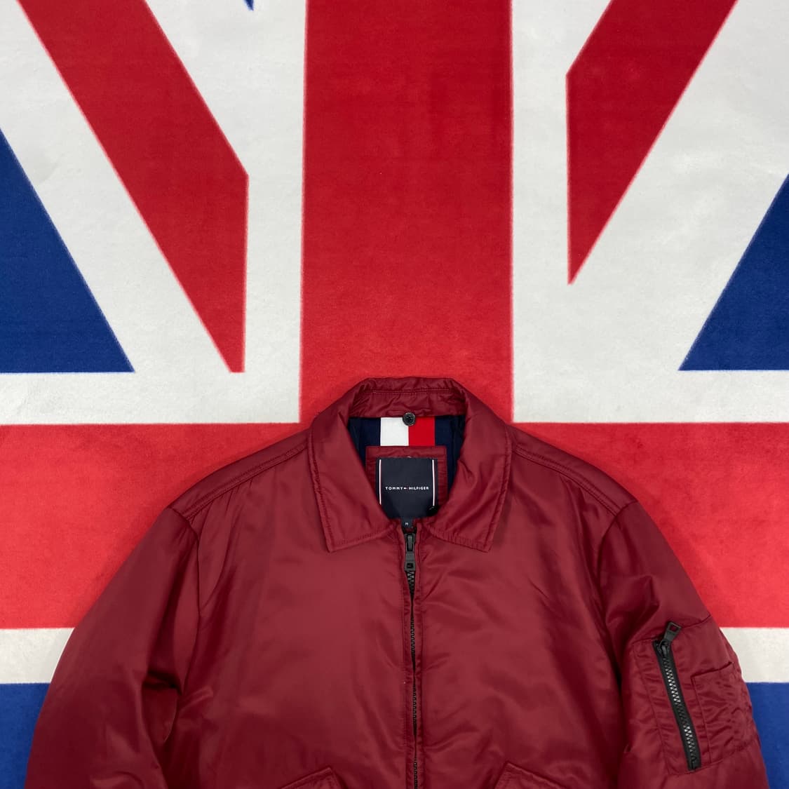 타미힐피거 MA-1자켓 M 실측 L  상품이미지3