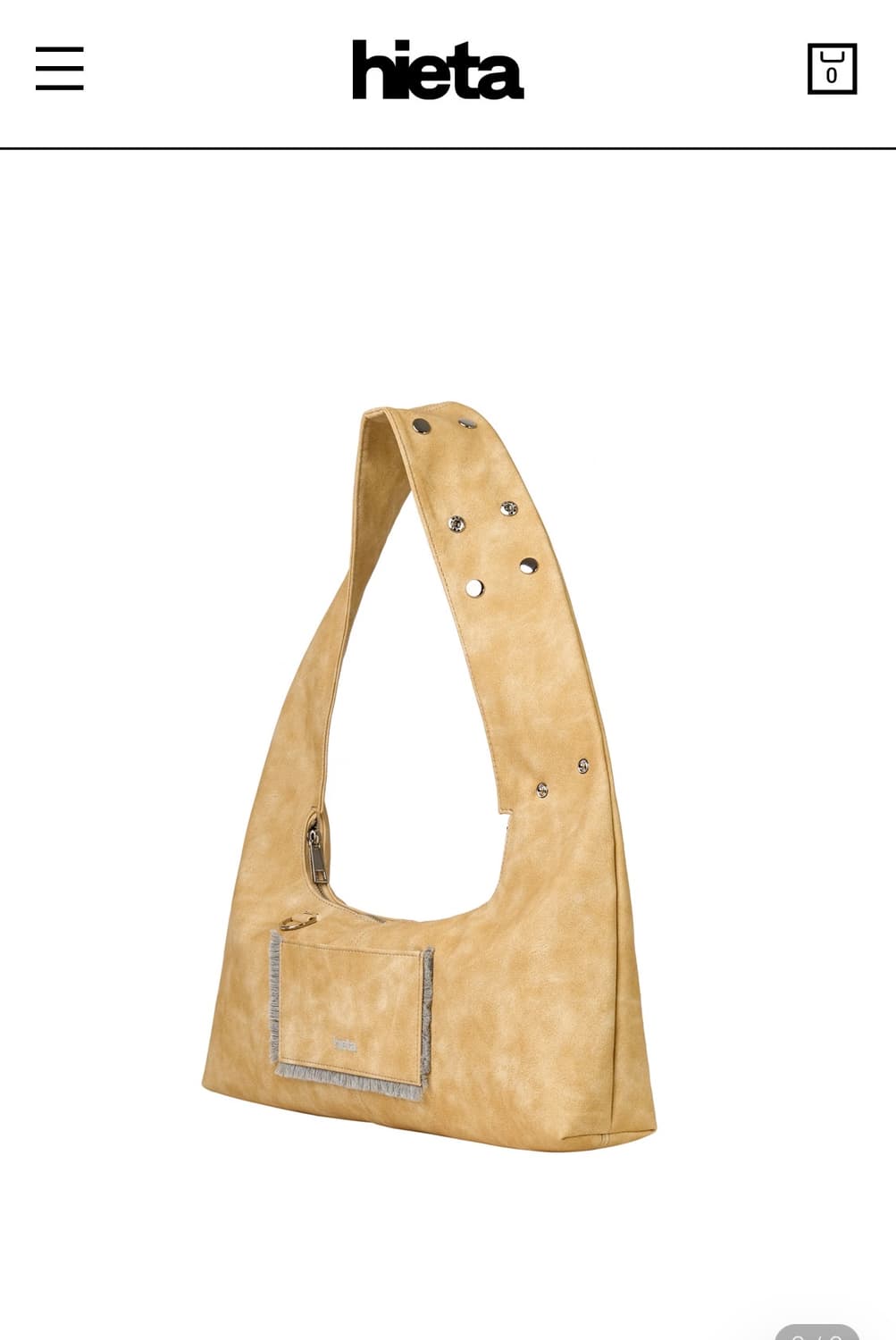 [새제품]히에타 티나백 버터색상 상품이미지4