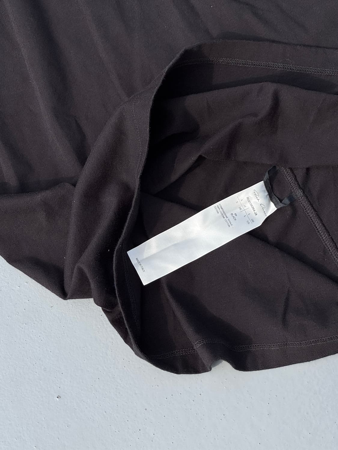 21SS Rick Owens Short Sleeve T-Shirt 상품이미지4