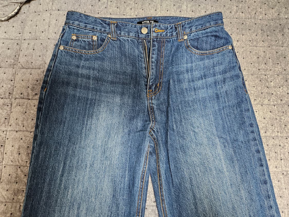 드로우핏 세미와이드 데님 팬츠 상품이미지2