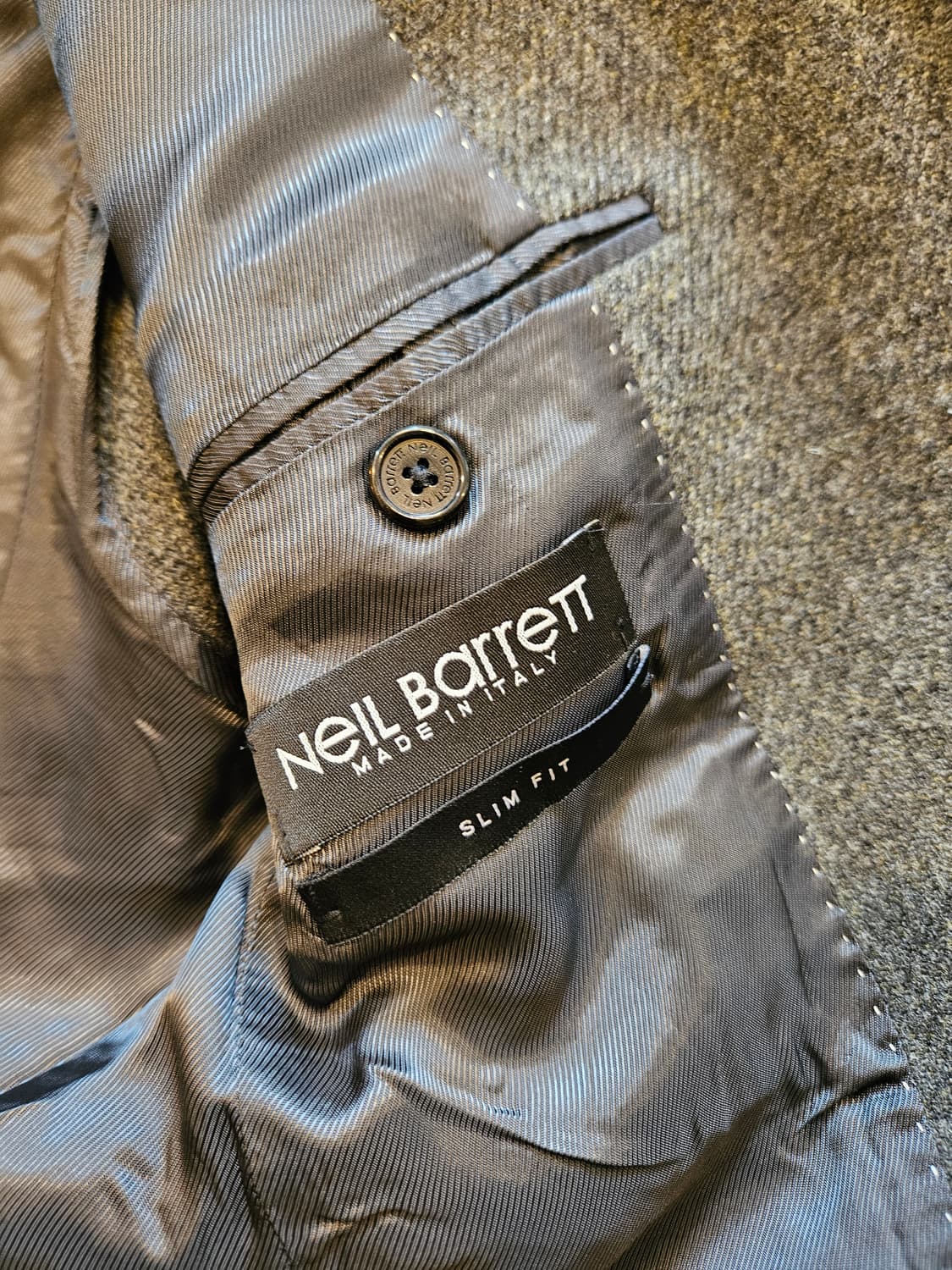 닐바렛 울 2버튼 자켓  상품이미지4