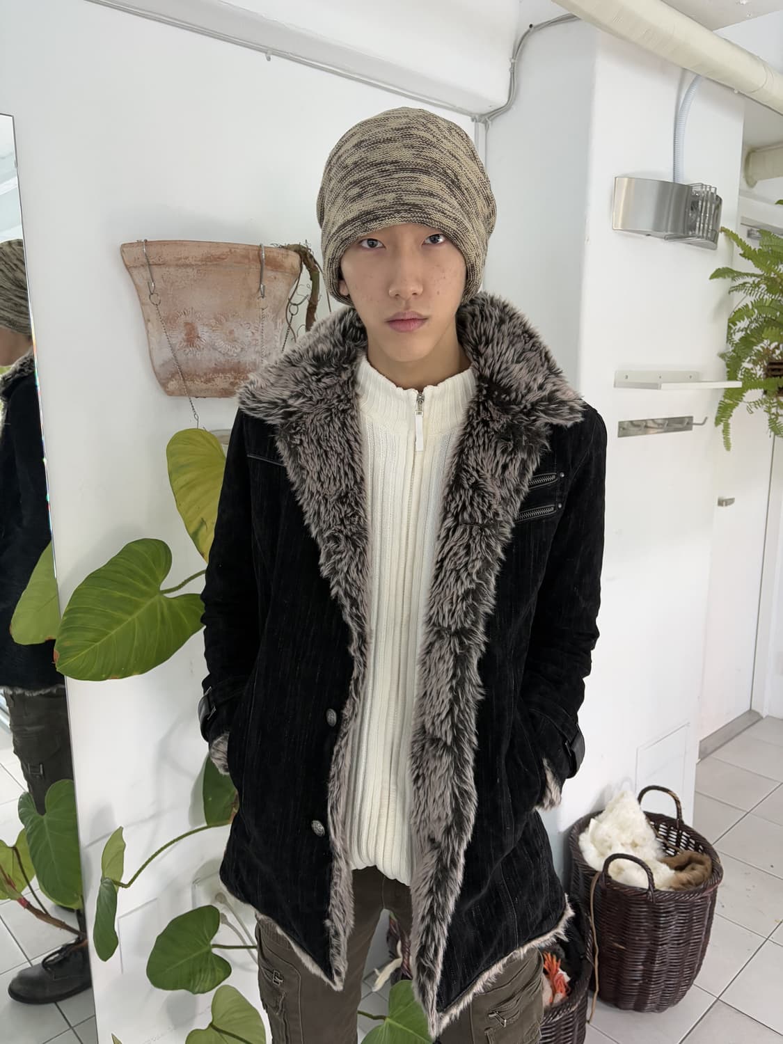 corduory shearling coat 상품이미지1