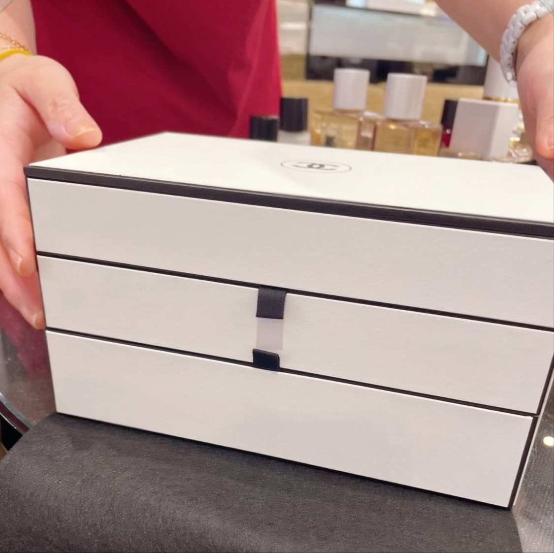 샤넬 보석함 주얼리 악세사리 정리함 미니화장대 상품이미지2