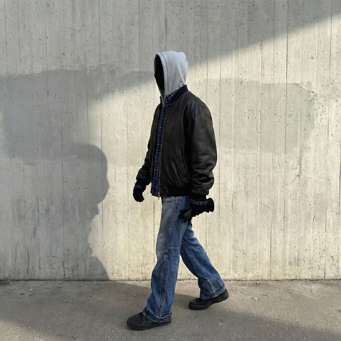 adidas leather jacket 상품이미지1