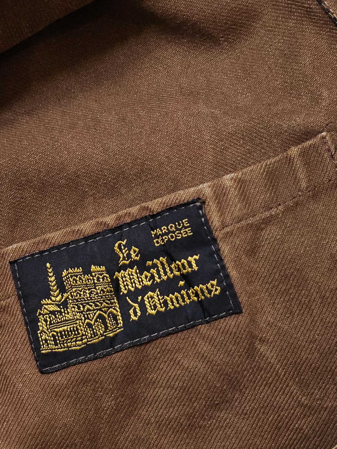 1950's Brown French Work Jacket 상품이미지6