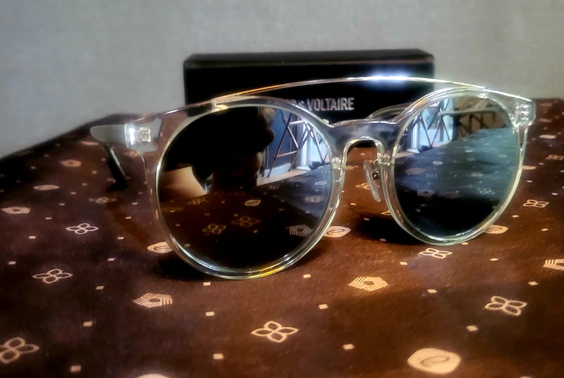 [미사용 새상품] 쟈딕앤볼테르  투톤 실버 미러선글라스 상품이미지10