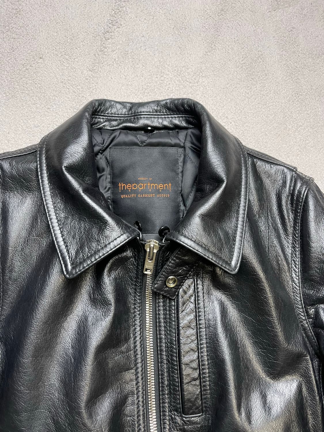 [46] THEPARTMENT 소가죽자켓 - 라이더자켓  상품이미지8