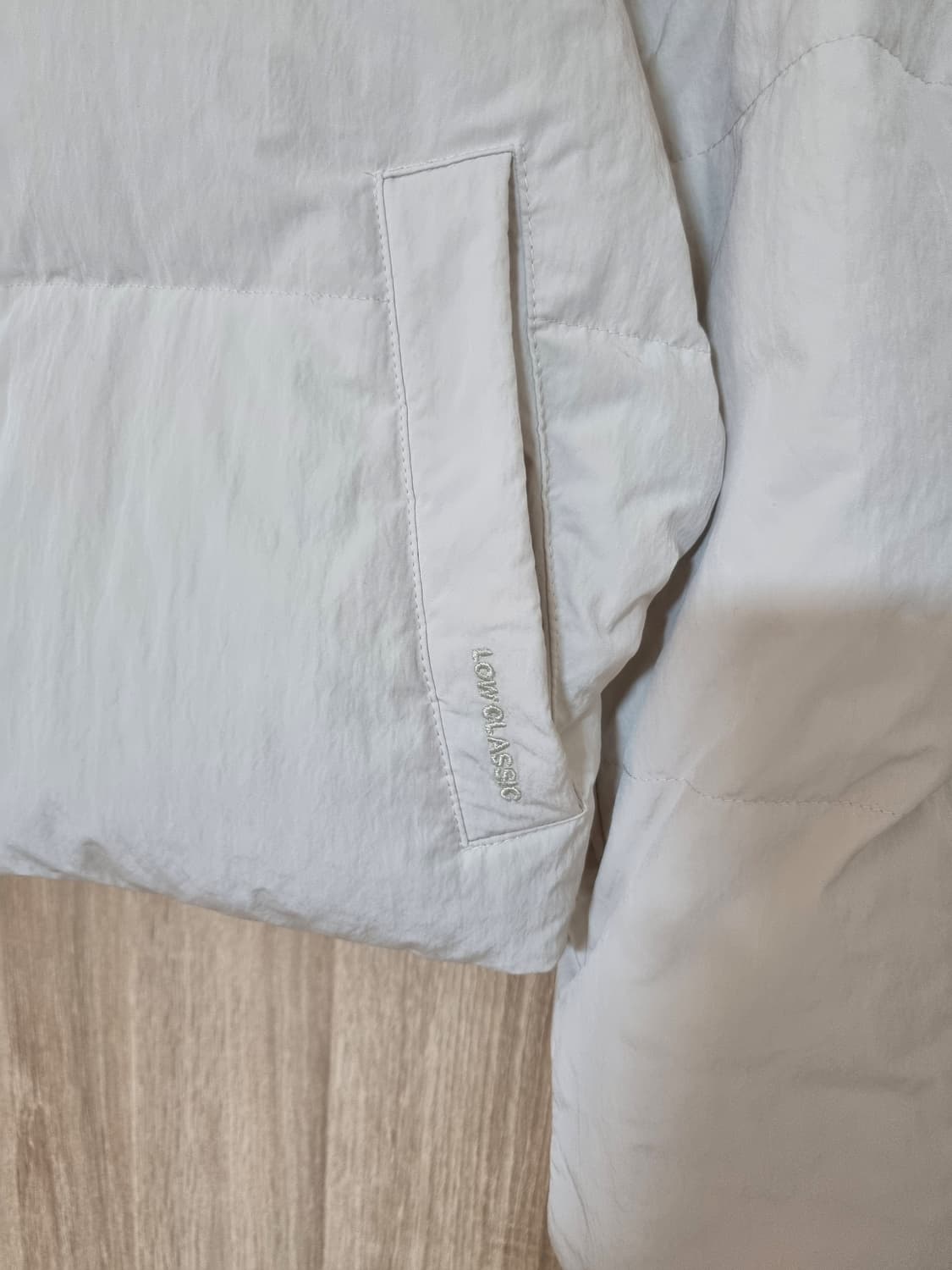 로우클래식 구스 숏패딩 상품이미지6