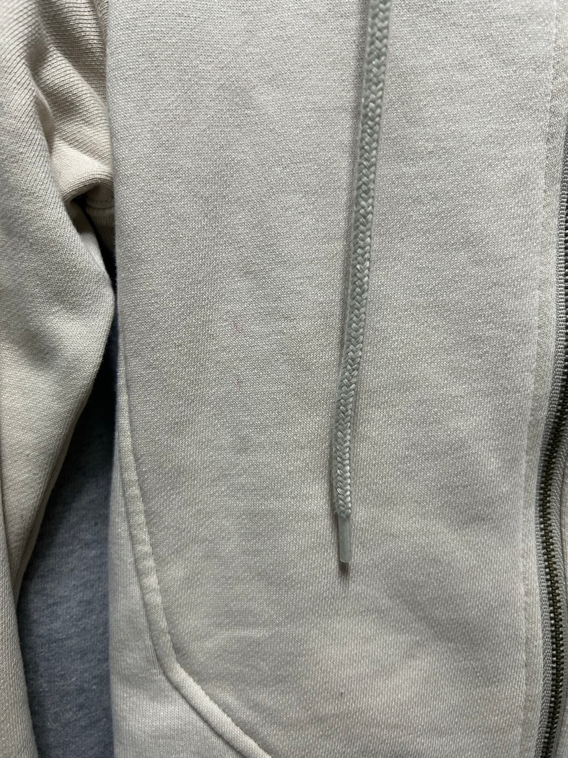 웰빙 익스프레스 크롭 집업 베이지  상품이미지4