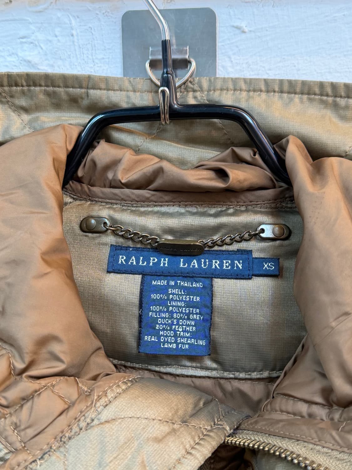 Ralph Lauren 여성 다운 파카 후드 패딩 XS 상품이미지2