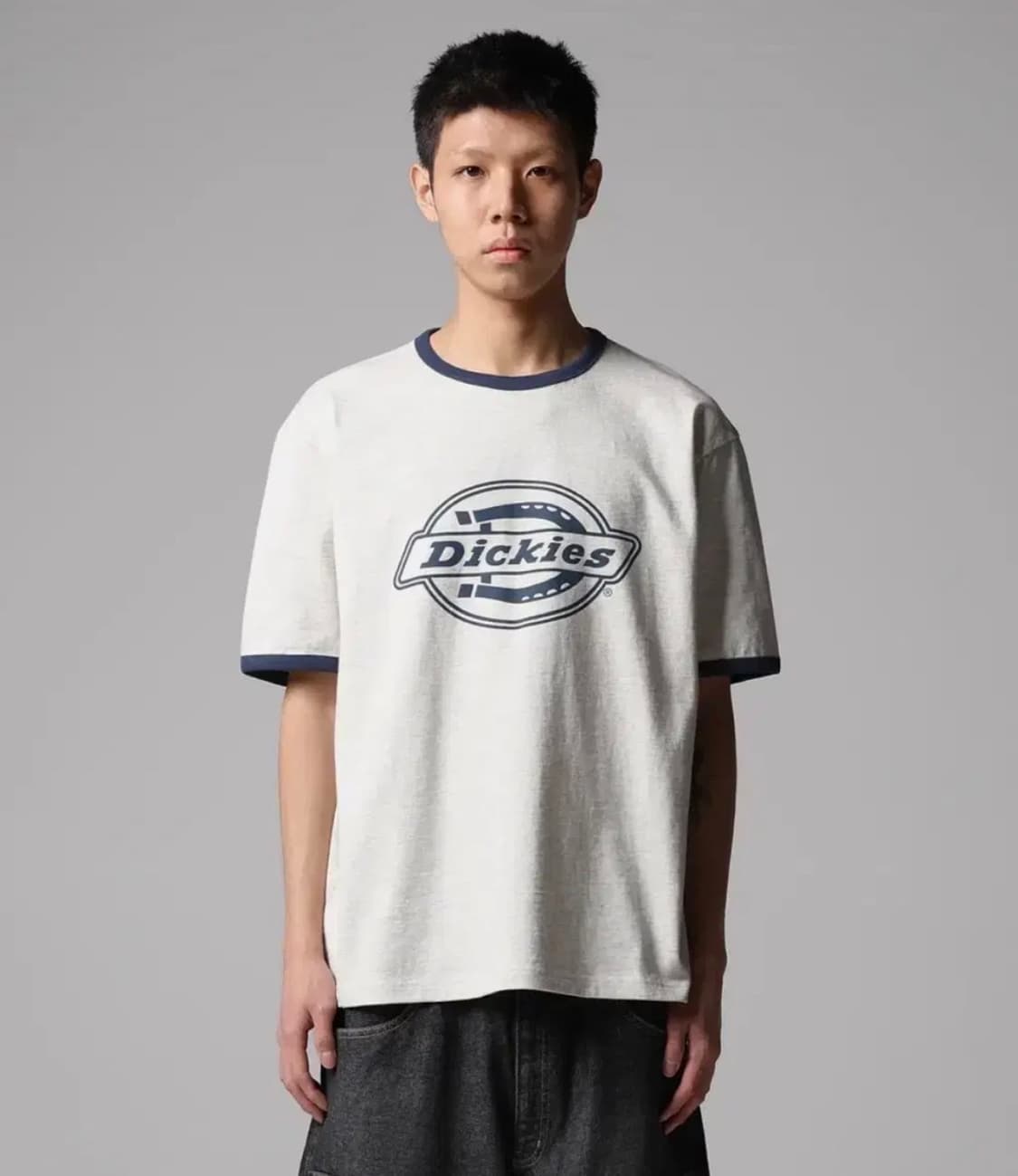 디키즈 모노 로고 링거 티셔츠 상품이미지1