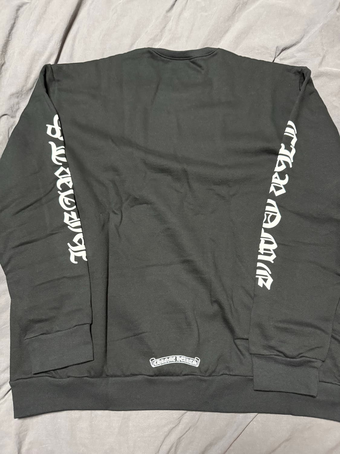 (XL) 새상품 크롬하츠 넥로고 크루넥 스웨트셔츠 맨투맨 상품이미지2