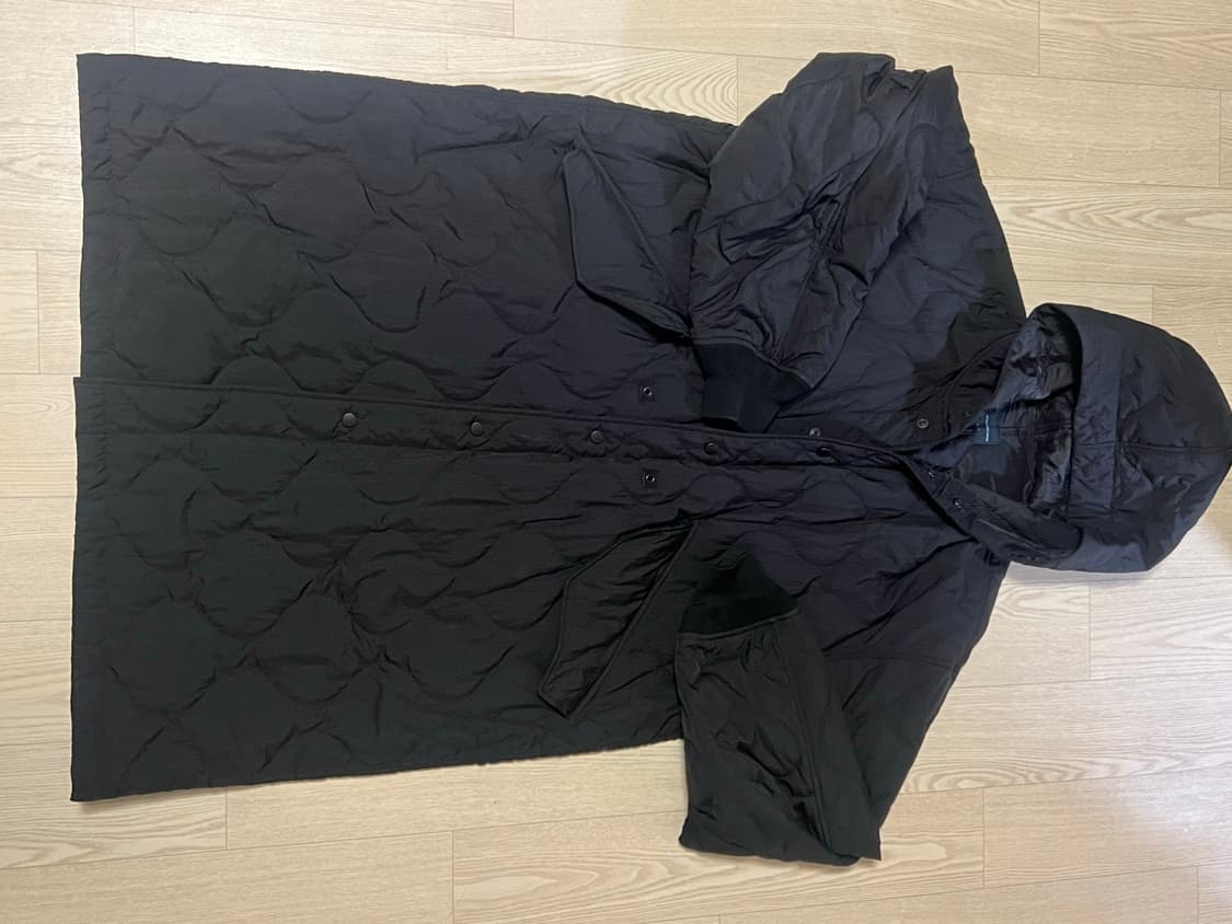 모이프 퀼팅롱자켓 22fw 상품이미지1