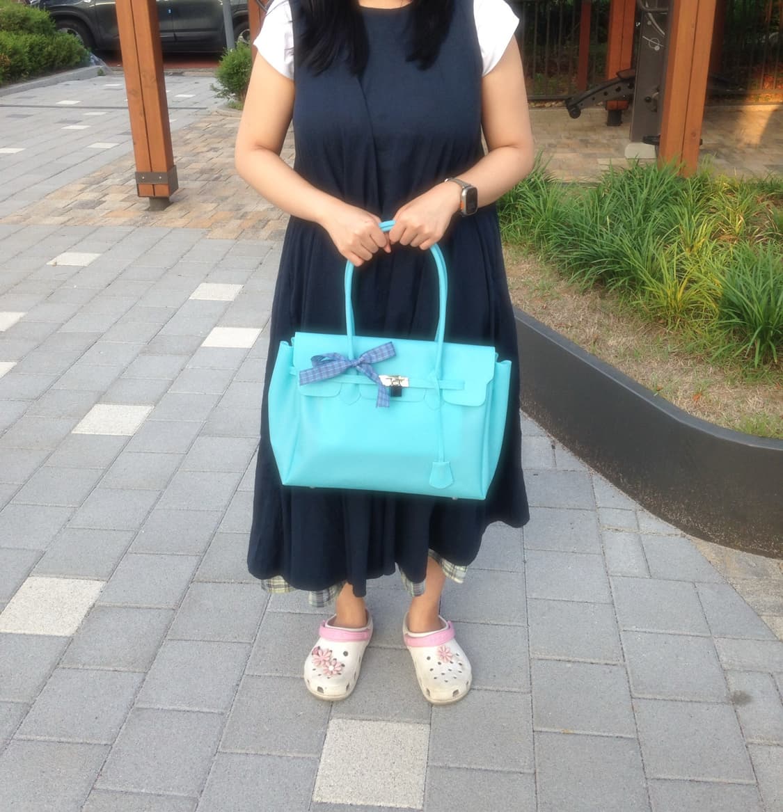 티파니 블루 젤리버킨 🧊b급 상품이미지3