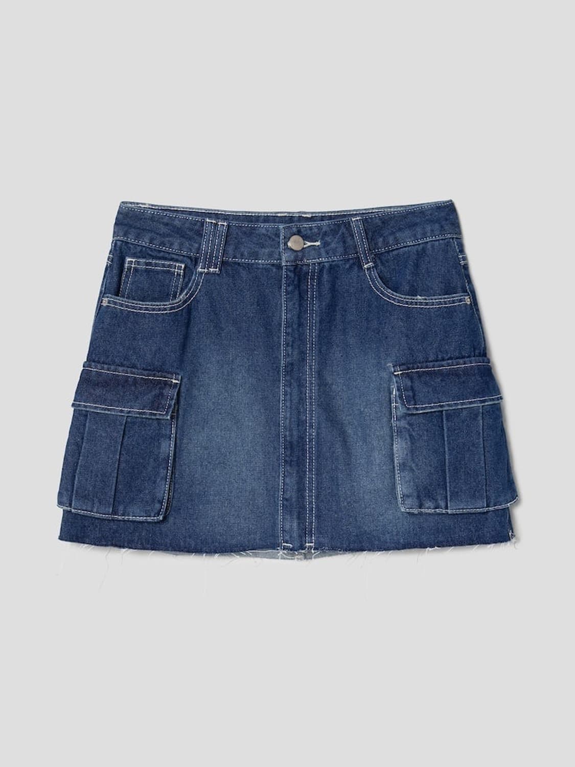 에잇세컨즈 빈티지 데님 스커트 상품이미지1