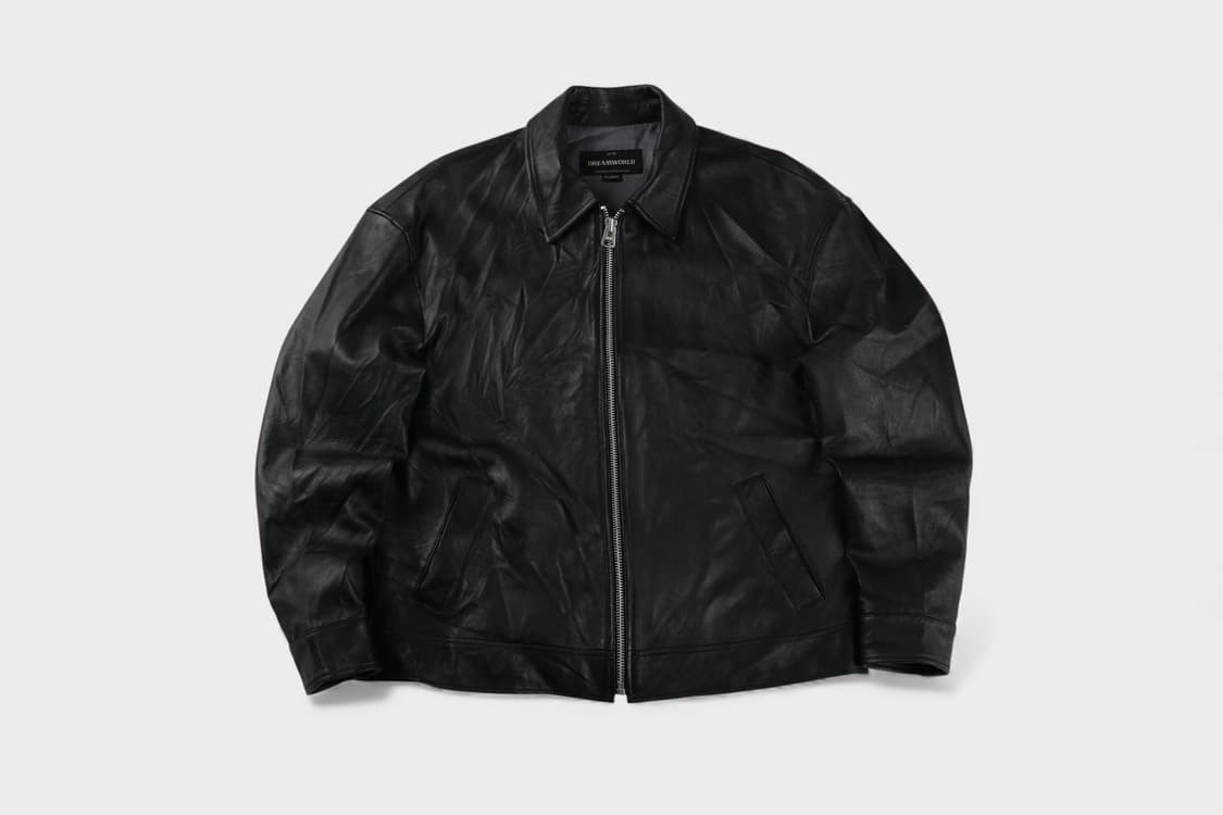 [XL] 드림월드 양가죽 램스킨 블루종 자켓 상품이미지1