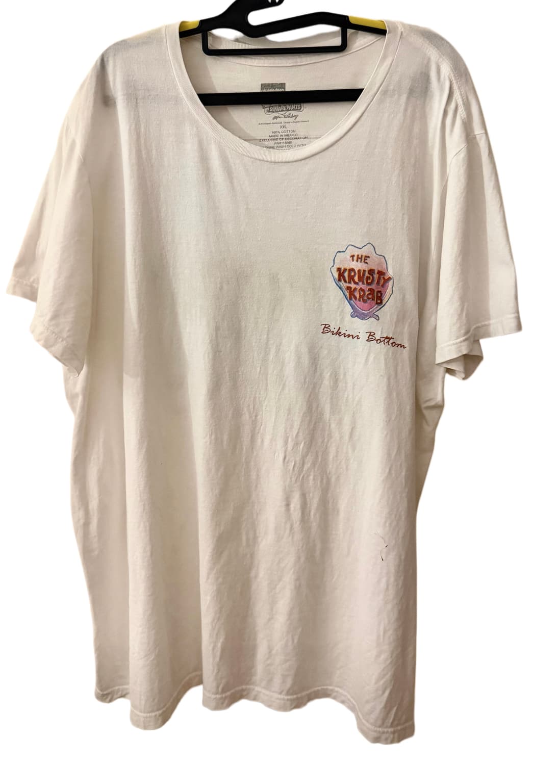 니켈로디언 스폰지밥 비키니 바텀 크러스티 크랩 3 티셔츠 상품이미지2