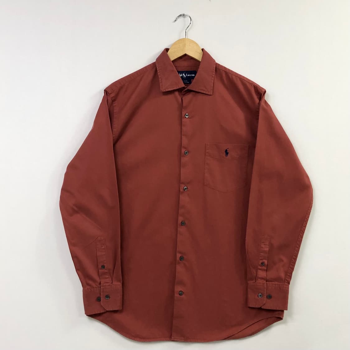 L 폴로 솔리드 셔츠 상품이미지2