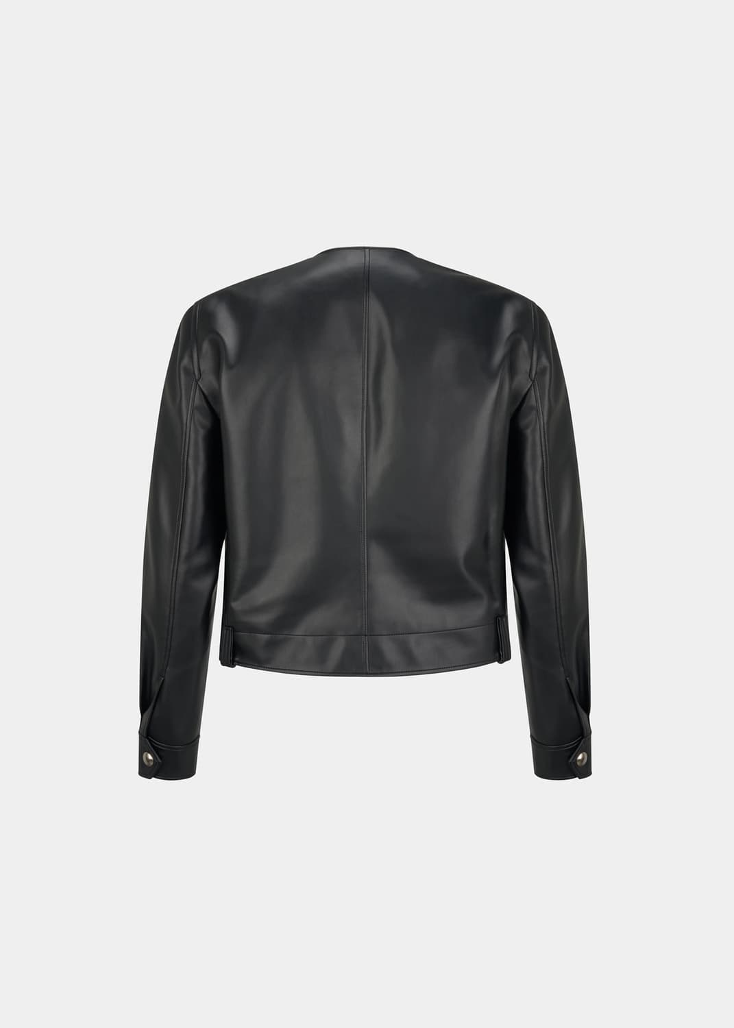 [L] 노이스 퓨어 카라 논카라 카라리스 레더 가죽 자켓 상품이미지9