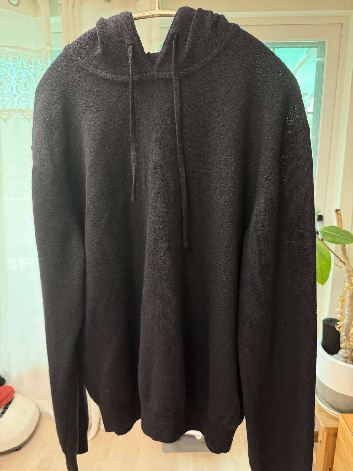 mudule knit hoodie black 4 상품이미지2