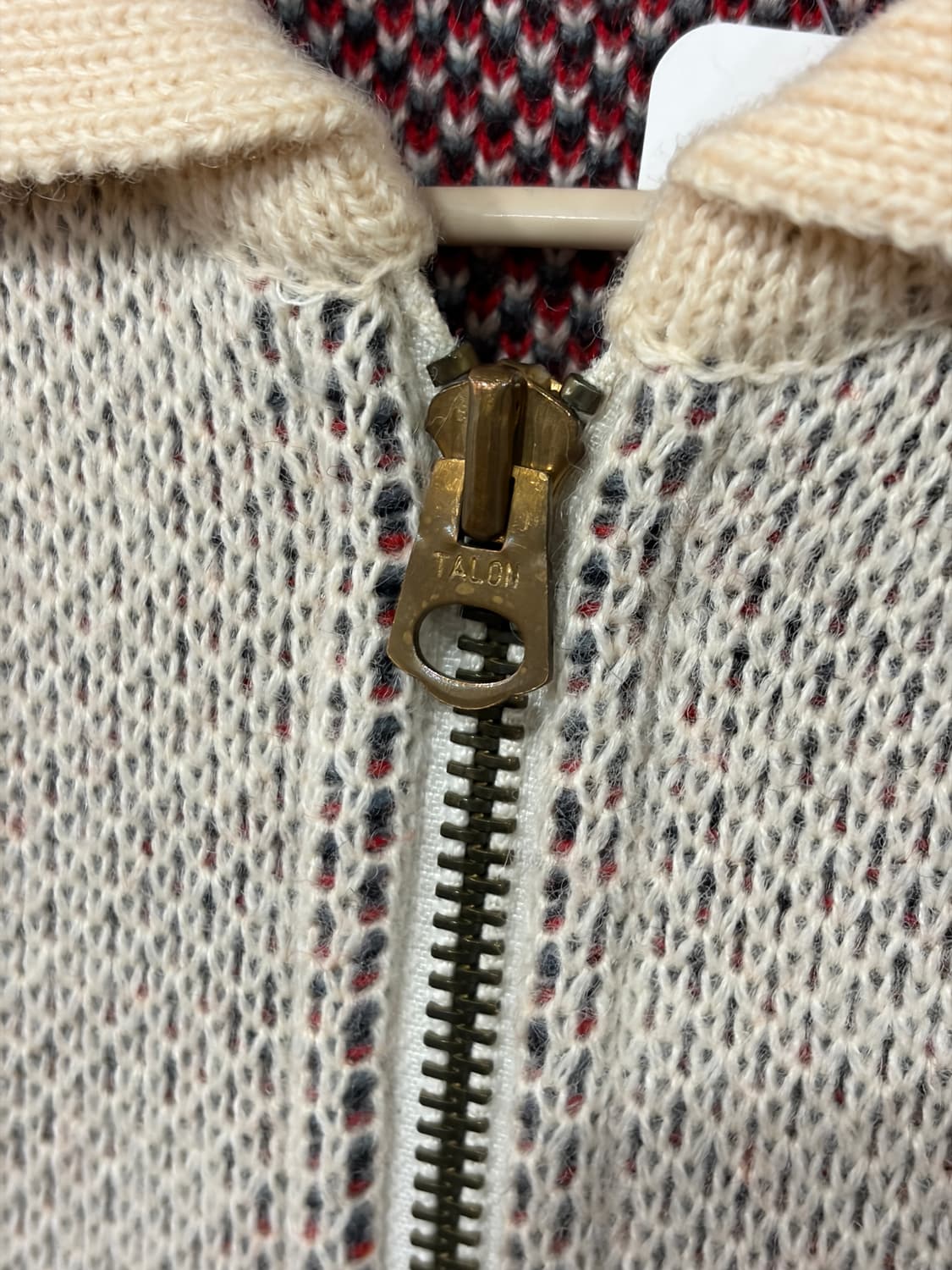 Style eyes 인디언 니트 집업 자켓 38R 상품이미지3