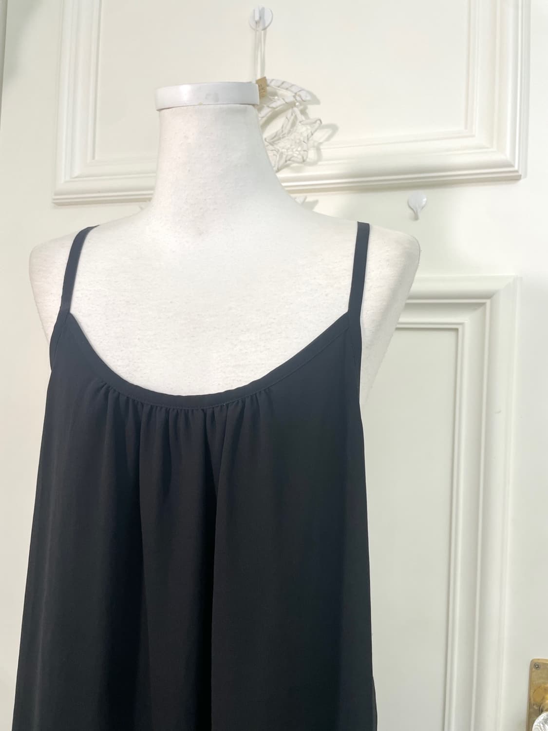 black shirring point back back bow opc 상품이미지7