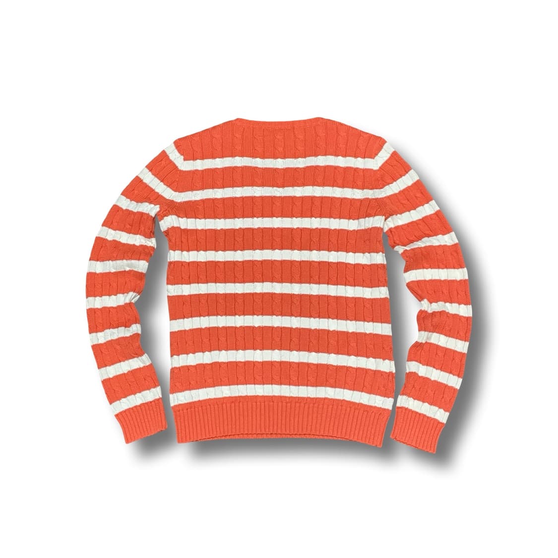 [S] 로렌 랄프로렌 스트라이프 브이넥 니트 상품이미지5