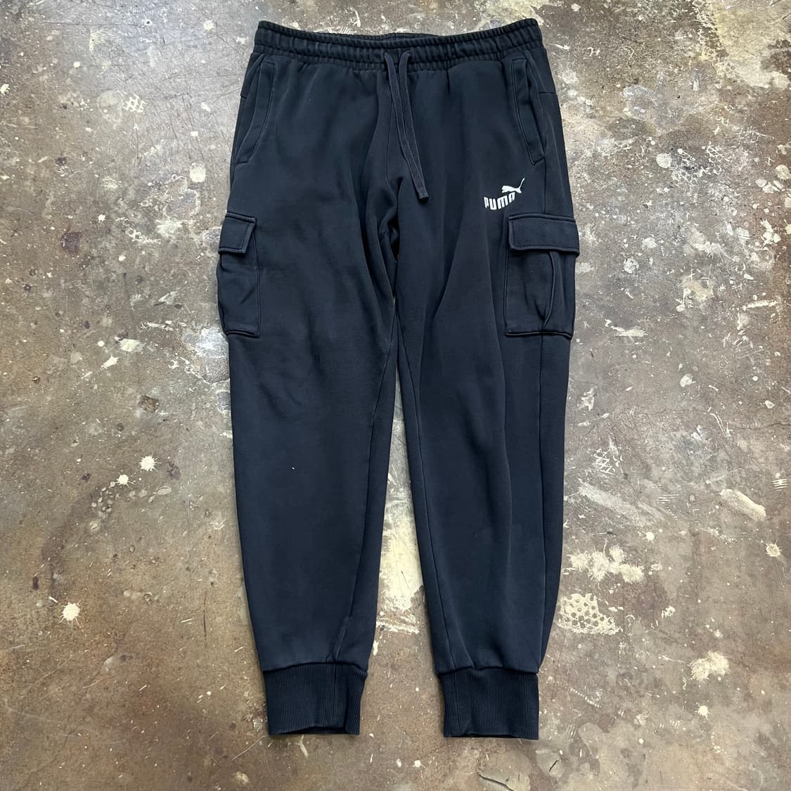 L) 푸마 카고 포켓 스웻팬츠 조거팬츠 트레이닝복바지 상품이미지2