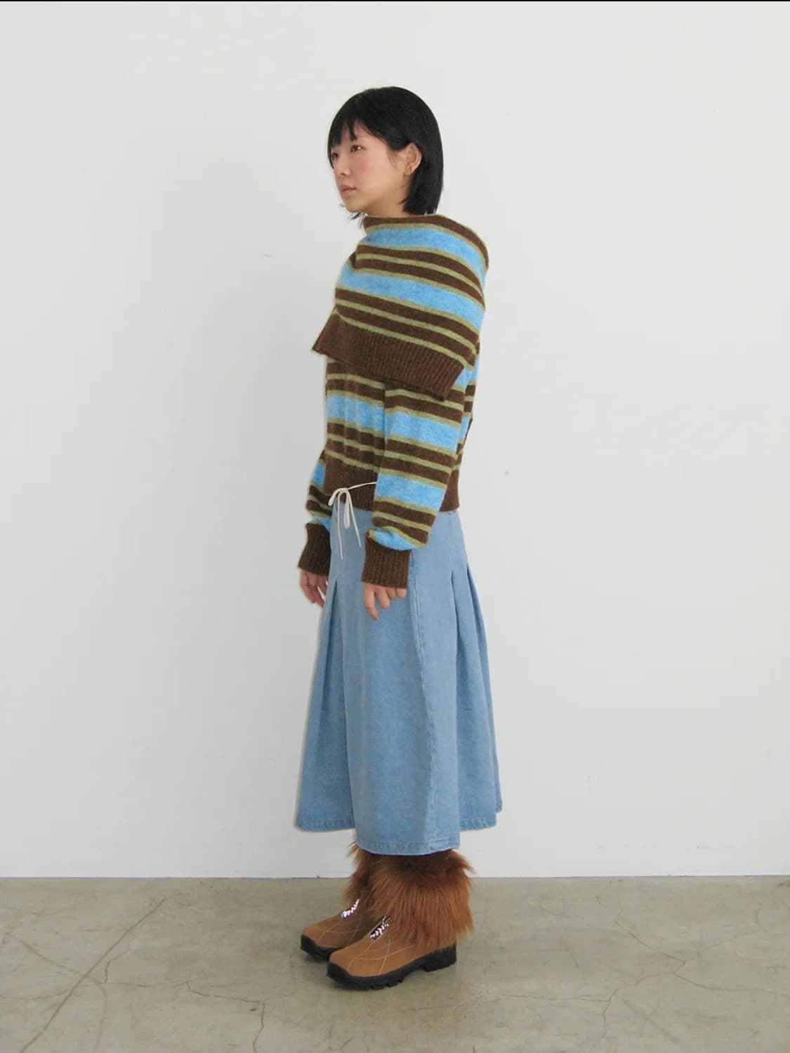 플리즈프로젝트 데님스커트 상품이미지1