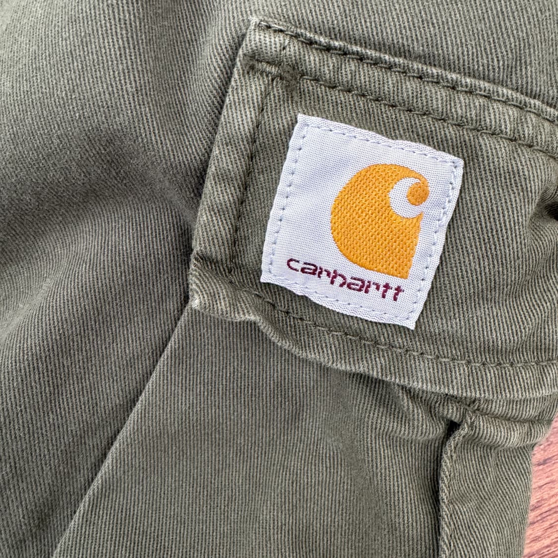 30 칼하트 카키 레귤러 카고 팬츠 상품이미지4