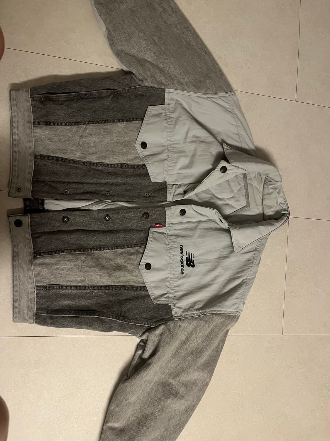 뉴발란스 리바이스 리버시블 데님 자켓 상품이미지1